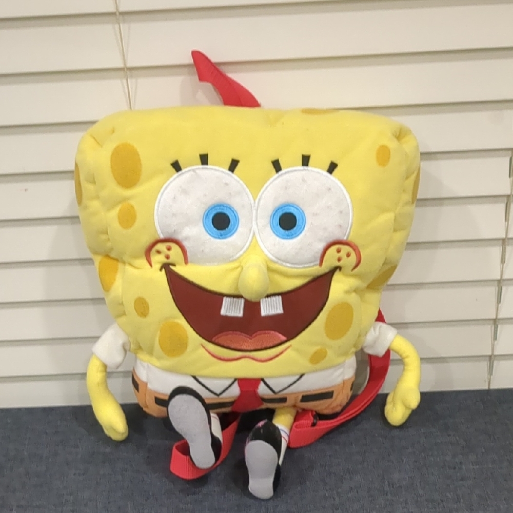 SpongeBob SquarePants Plush Toy - Yellow and Red
